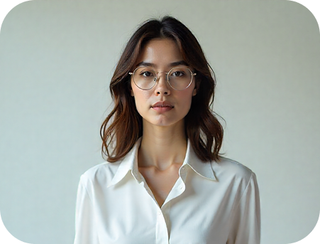 women wearing glasses